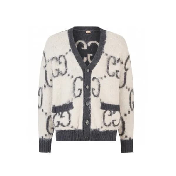 구찌 남성 브이넥 가디건 - Gucci Mens V-neck Cardigan - guc47… - 1