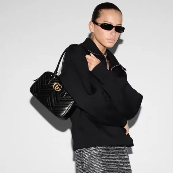 구찌 여성 GG 마몬트 백 - Gucci Womens GG Marmont Bag - gub… - 1