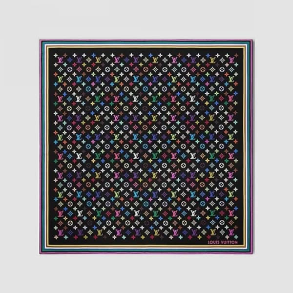 루이비통 여성 실크 스카프 - Louis vuitton Womens Silk Scarf -… - 1