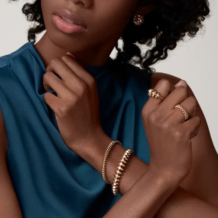까르띠에 여성 클래쉬 드 브레이슬릿 - Cartier Womens Gold Bangle -… - 1