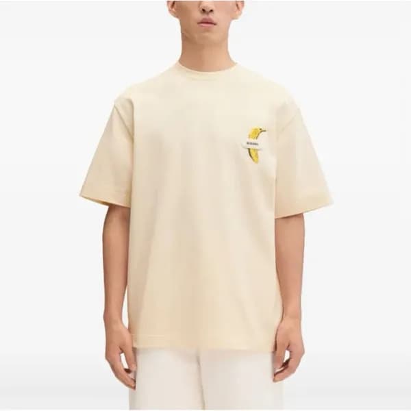 자크뮈스 남성 라운드 반팔티 - Jacquemus Mens Round Tshirt - ja… - 1