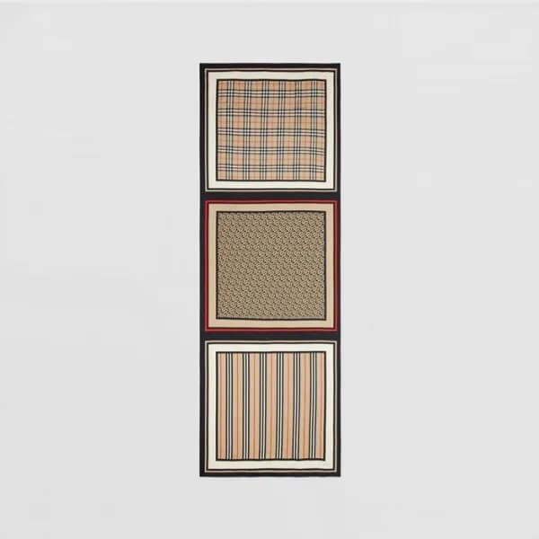 버버리 남/녀 빈티지 머플러 - Burberry Unisex Vintage Muffler … - 1