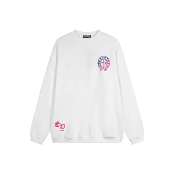 크롬하츠 남성 라운드 맨투맨 - Chrome Hearts Mens Round Tshirt … - 1