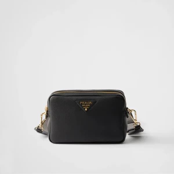 프라다 여성 가죽 숄더백 - Prada Womens Leather Shoulder Bag … - 1