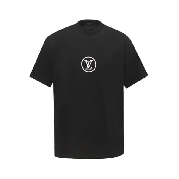 루이비통 남성 라운드 반팔 티셔츠 - Louis vuitton Mens Round Tshi… - 1