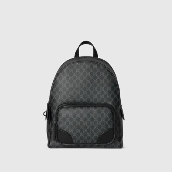 구찌 남성 GG 엠블럼 미디엄 백팩 - Gucci Mens GG Emblem Medium … - 1