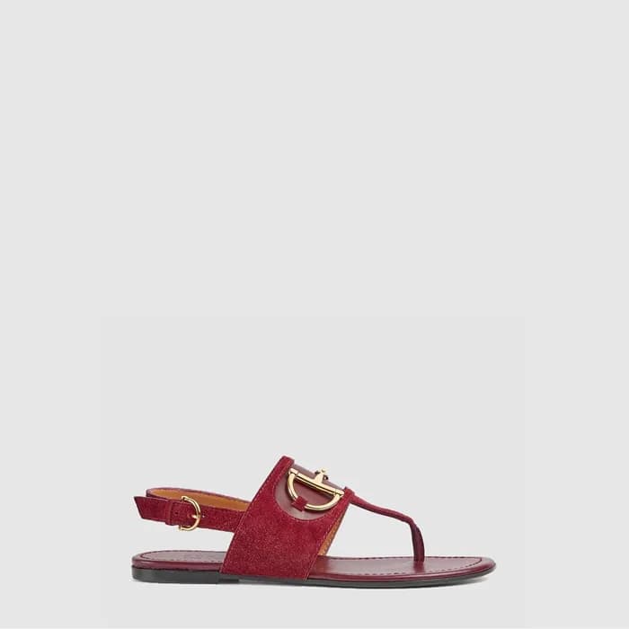 구찌 여성 홀스빗 끈 샌들 - Gucci Womens Horsebit Strappy San… - 1