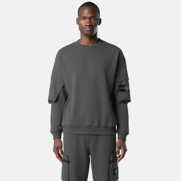 스톤아일랜드 남성 라운드 맨투맨 - Stone Island Mens Round Tshirt… - 1
