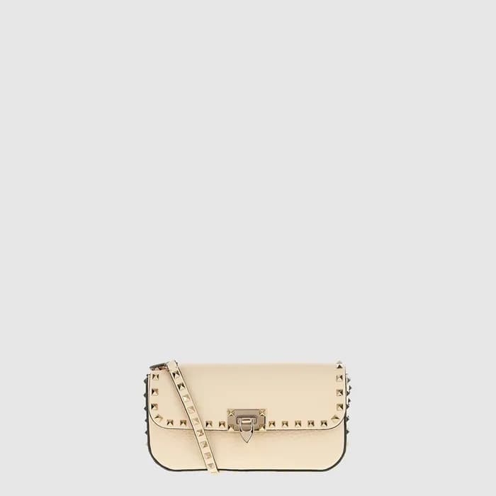 발렌티노 여성 가라바니 락스터드 숄더 백 - Valentino Womens Garavani… - 1