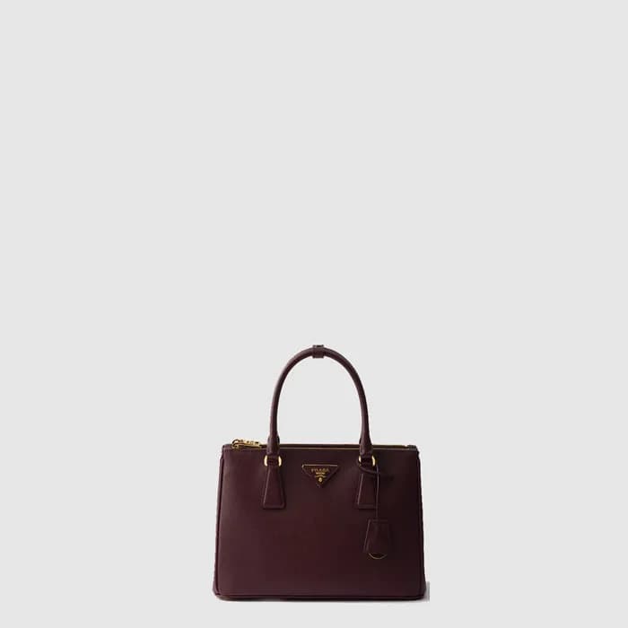 프라다 여성 스몰 갤러리아 사피아노 가죽 백 1BA896 - Prada Womens Sma… - 1