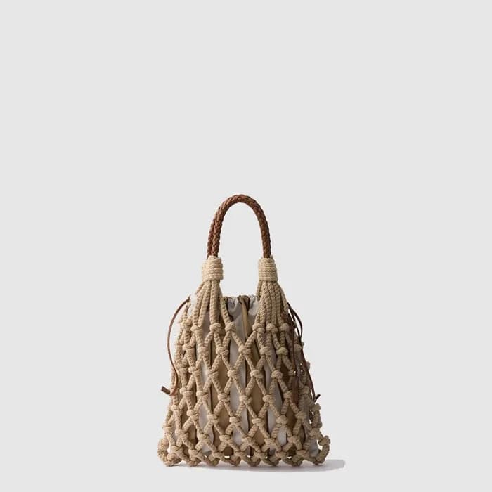 프라다 여성 Noue 미디엄 마크라메 백 1BC111 - Prada Womens Noue … - 1