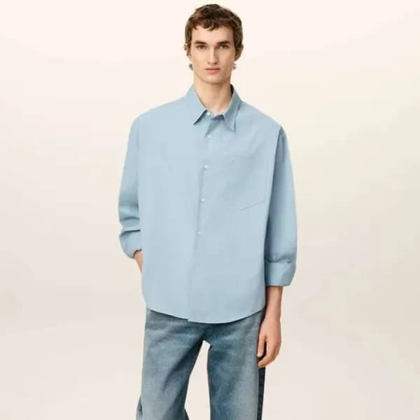 아미 남성 베이직 셔츠 - Ami Mens Basic Shirts - amc9731x - 1