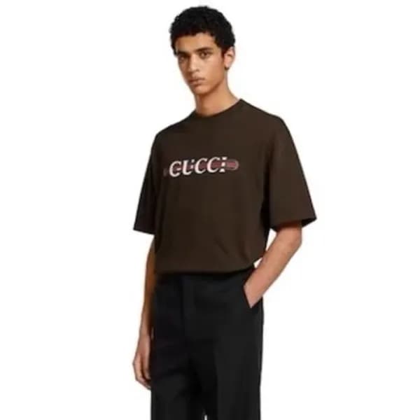 구찌 남성 라운드 반팔티 - Gucci Mens Round Tshirt - guc13491… - 1