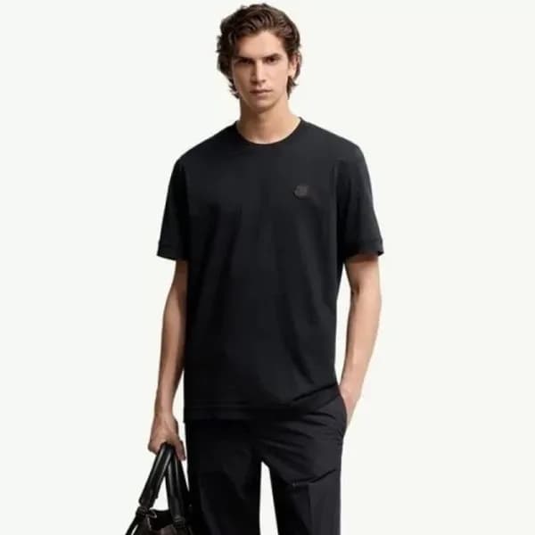 몽클레어 남성 반팔 티셔츠 - Moncler Mens Round Tshirt - moc13… - 1