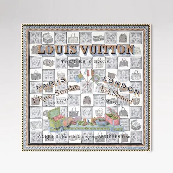 루이비통 여성 스퀘어 스카프 - Louis vuitton Womens Square Scar… - 1