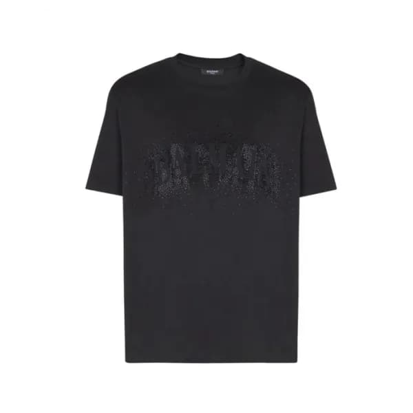 발망 남성 라운드 반팔티 - Balmain Mens Round Tshirt - bmc138… - 1