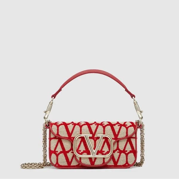 발렌티노 여성 스몰 로코 숄더백 - Valentino Womens Small Rocco S… - 1