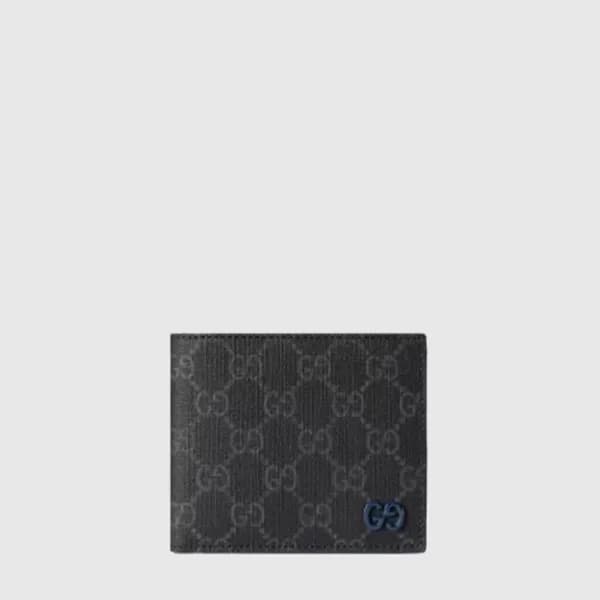 구찌 남성 GG 엠블럼 반지갑 - Gucci Mens GG Emblem Wallet - g… - 1