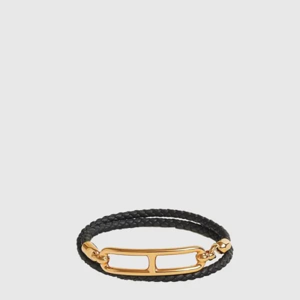 에르메스 남성 더블 투어 롤리스 팔찌 - Hermes Mens Roulis Double T… - 1