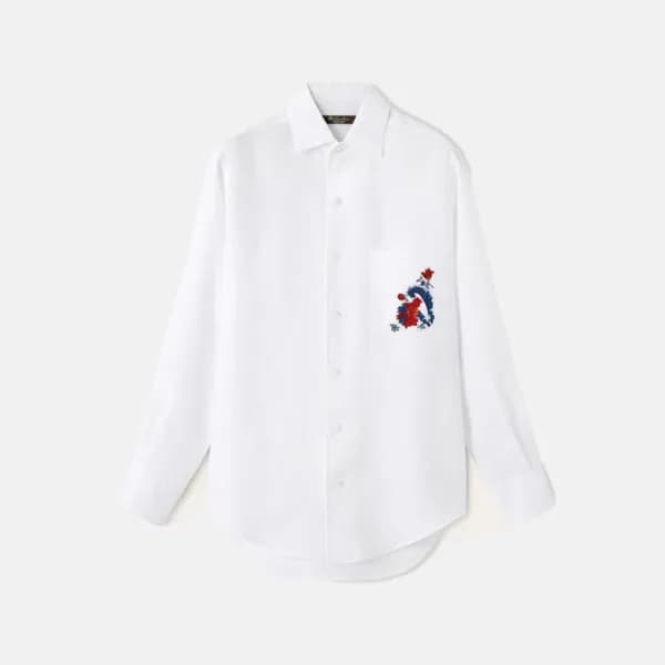 로로피아나 여성 클래식 셔츠 - Loro Piana Womens Classic Shirt … - 1