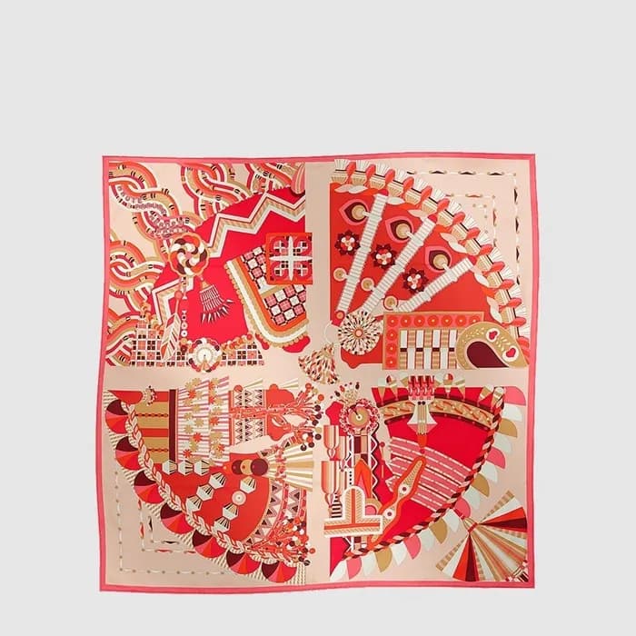 에르메스 여성 오트 파뤼르 숄 - Hermes Womens Haute Parure Shawl - acc8891x - 1