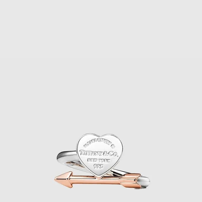티파니 여성 러브스트럭 하트 태그 링 - Tiffany Womens Lovestruck Heart Tag Ring - acc9186x - 1