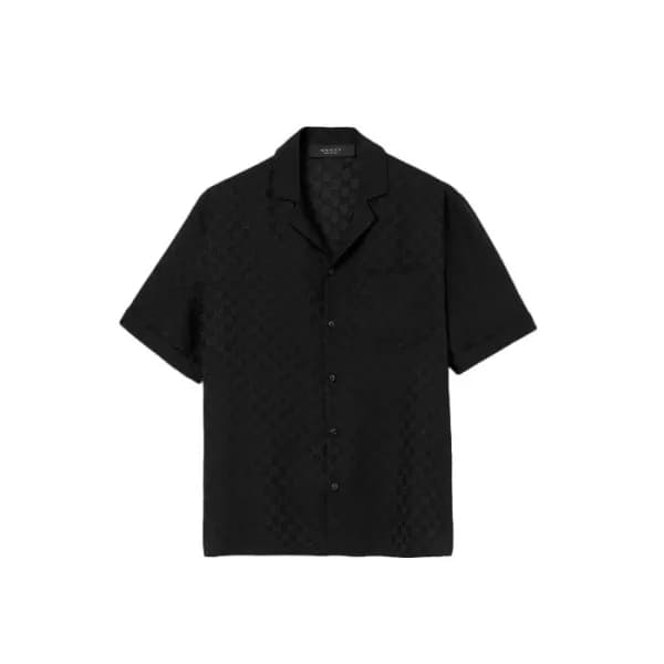 구찌 남성 GG 볼링 셔츠 - Gucci Mens GG Bowling Shirt - guc17540x - 1
