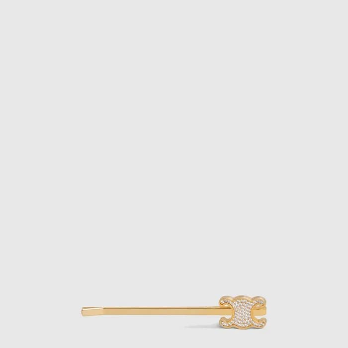 셀린느 여성 트리오페 헤어핀 - Celine Womens Triomphe Hairpin - acc10632x - 1