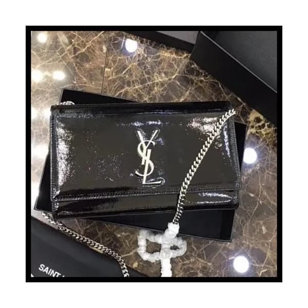 Saint Laurent Women Chain Satchel Shoulder Bag,24C… - 1