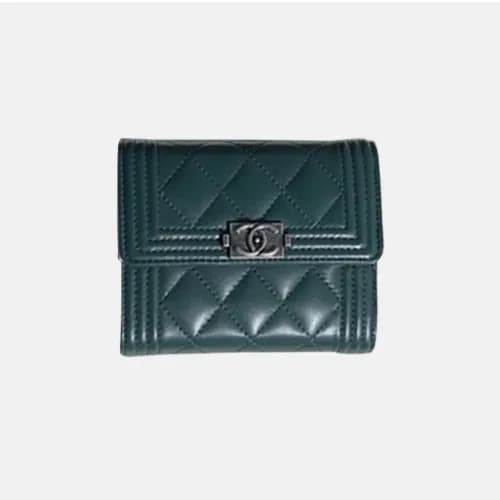 Chanel 2018 Boy Lambskin Small wallet A84073 - 샤넬 … - 1