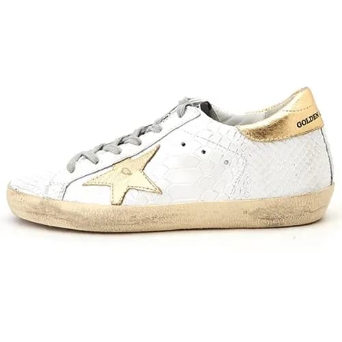 Golden Goose 2018 Superstar Gold Logo and Snake Go… - 1