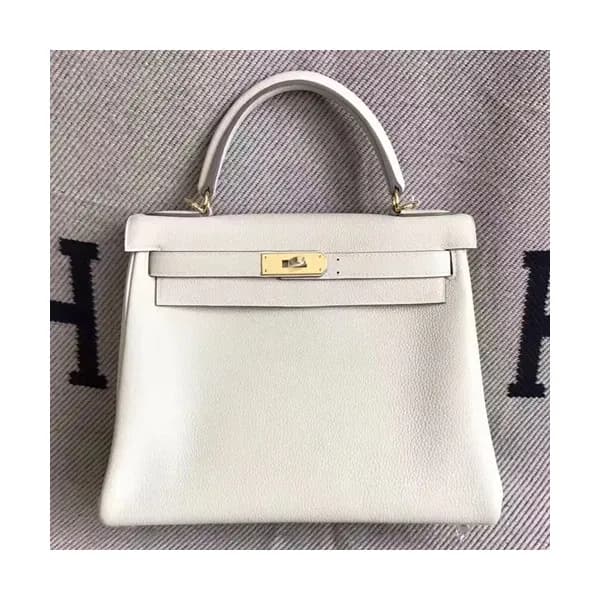 Hermes Kelly Togo Leather Tote Shoulder Bag ,28cm … - 1