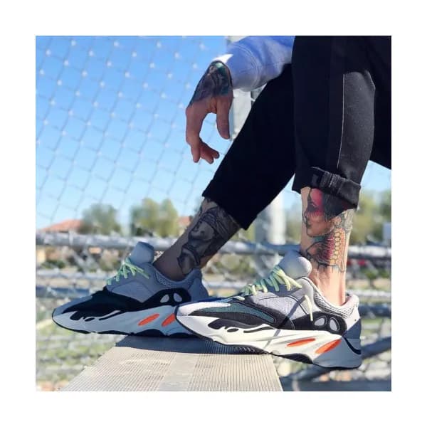 Adidas 2018 Yeezy Boost 700 Wave Runner Solid Gray… - 1