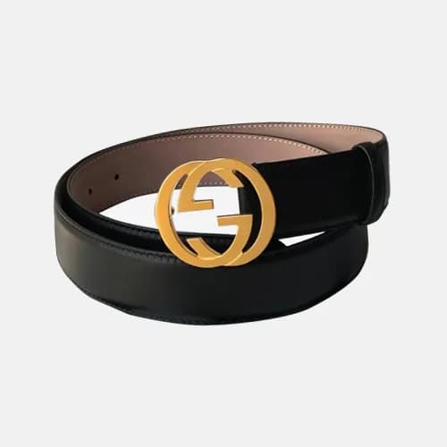 Gucci 2019 Mens GG Buckle Business Leather Belt - … - 1