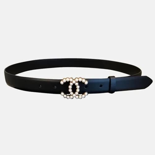 Chanel 2019 Ladies Classic CC Preal Buckle Leather… - 1