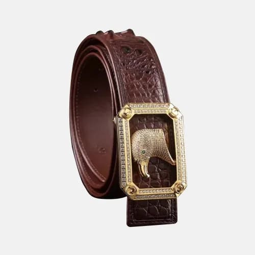 Stefano Ricci 2019 Mens Embellished Satin Buckle L… - 1
