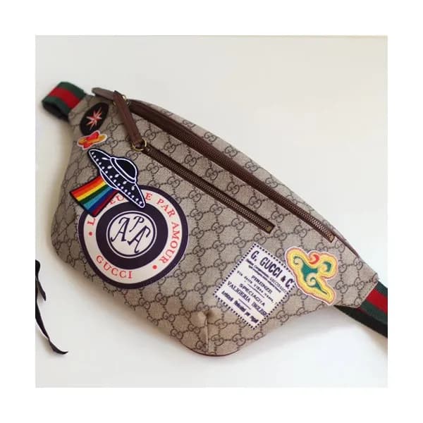 Gucci 2018 Courrier GG Supreme Belt Bag,28CM - 구찌 … - 1