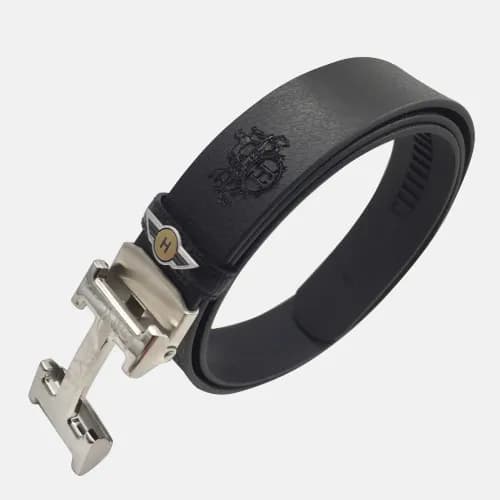 Hermes 2019 Mens Business Initial Logo Leather Bel… - 1