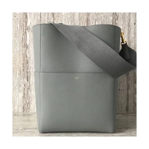Celine Leather Sangle Shoulder Bag,33CM - 셀린느 레더 상… - 1