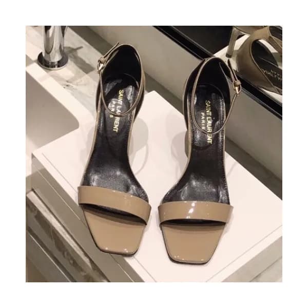 Saint Laurent 2019 Womens Patent Strap Sandal - 입생… - 1
