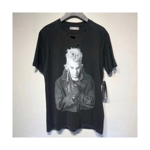Amiri 2019 Mens Lost Boys Printing Cotton Short Sl… - 1
