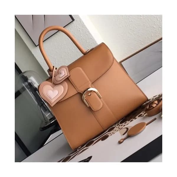 Delvaux 2019 Brillant Leather Tote Shoulder Bag,28… - 1