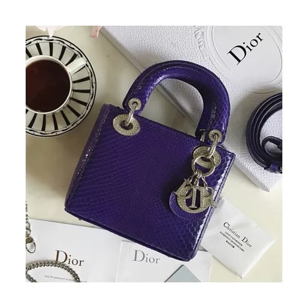 Dior 2019 Lady Dior Mini Tote Shoulder Bag,17CM - … - 1