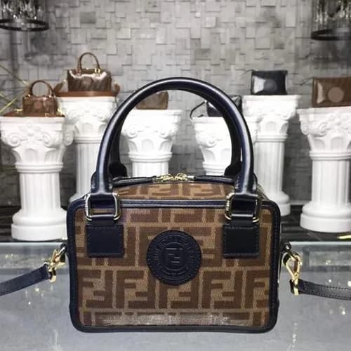 Fendi 2019 Boston Mini Tote Shoulder Bag,19cm - 펜디… - 1