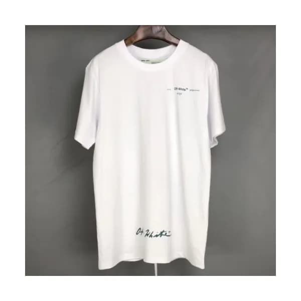 Off-white 2019 Mm/Wm Printing Logo Crew - neck Cot… - 1