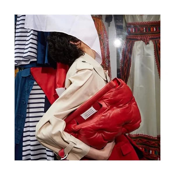 Maison Margiela 2019 Glam Slam Leather Large Shoul… - 1