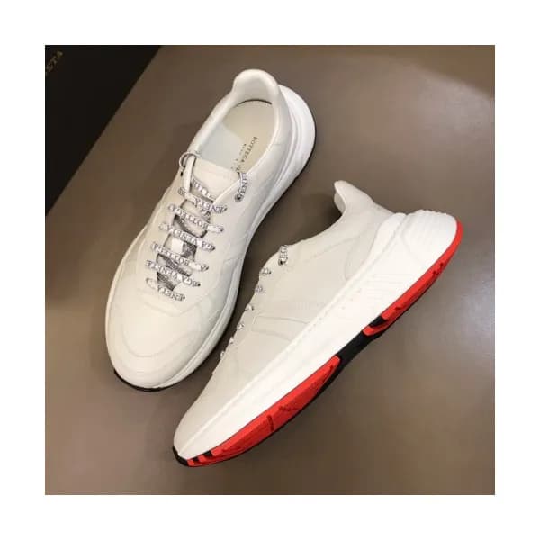 Bottega Veneta 2019 Mens Business Logo Leather Run… - 1
