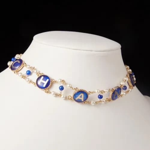CHANEL Vintage Choker - 샤넬 여성용 빈티지 목걸이 CHA0077.컬러… - 1