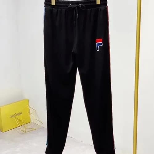 Fendi 2019 Mens Casual Logo Training Pants -펜디 남성… - 1