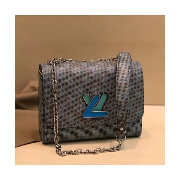 Louis Vuitton 2019 Leather Twist Shouder Bag,23cm … - 1